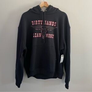 NWT Dirty Hands Clean Money Hoodie